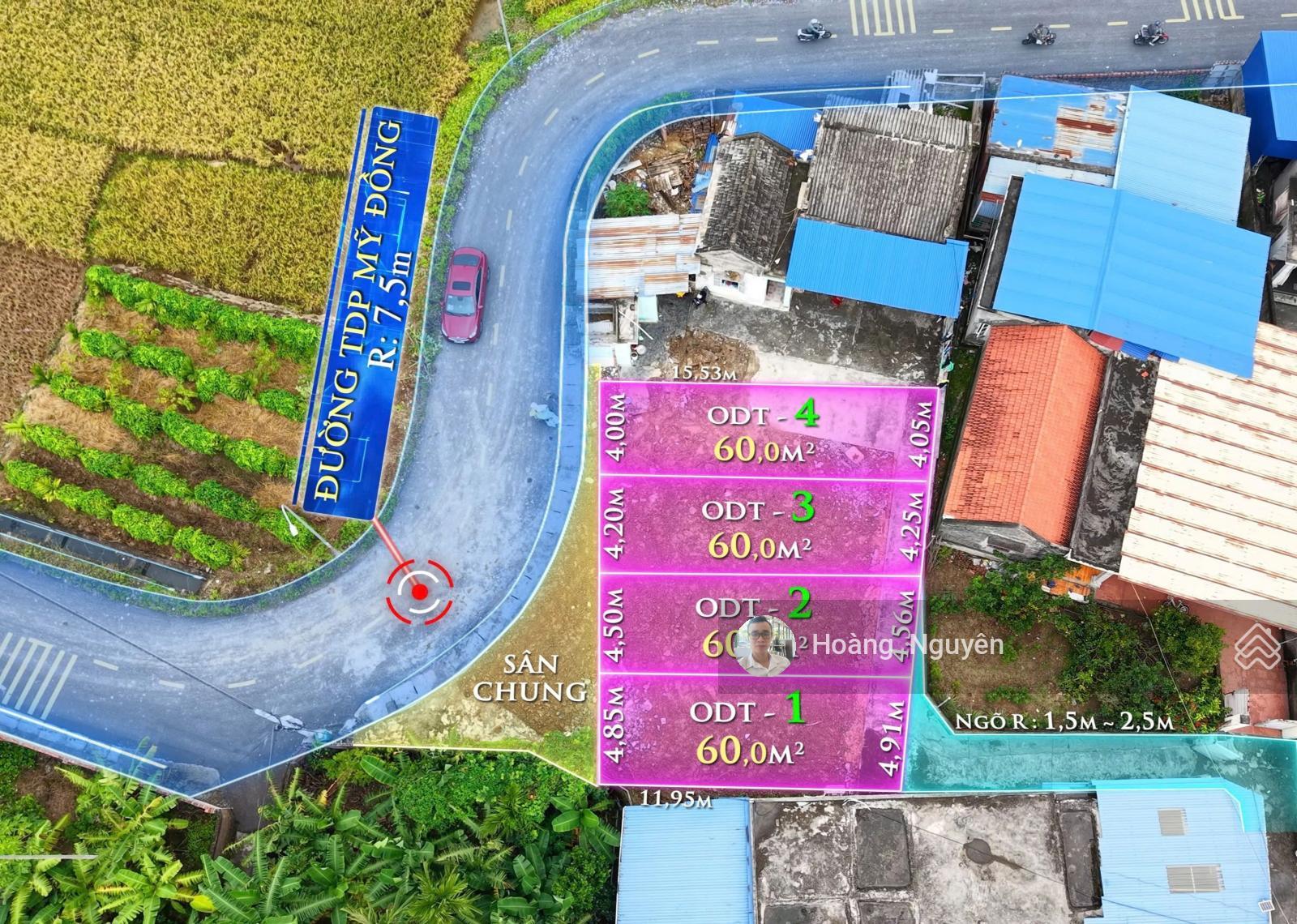 Duy nhất 1 lô F0 mặt đường Mỹ Đồng, Thủy Nguyên, diện tích 60m2, giá đầu tư siêu rẻ chỉ 1.180 tỷ